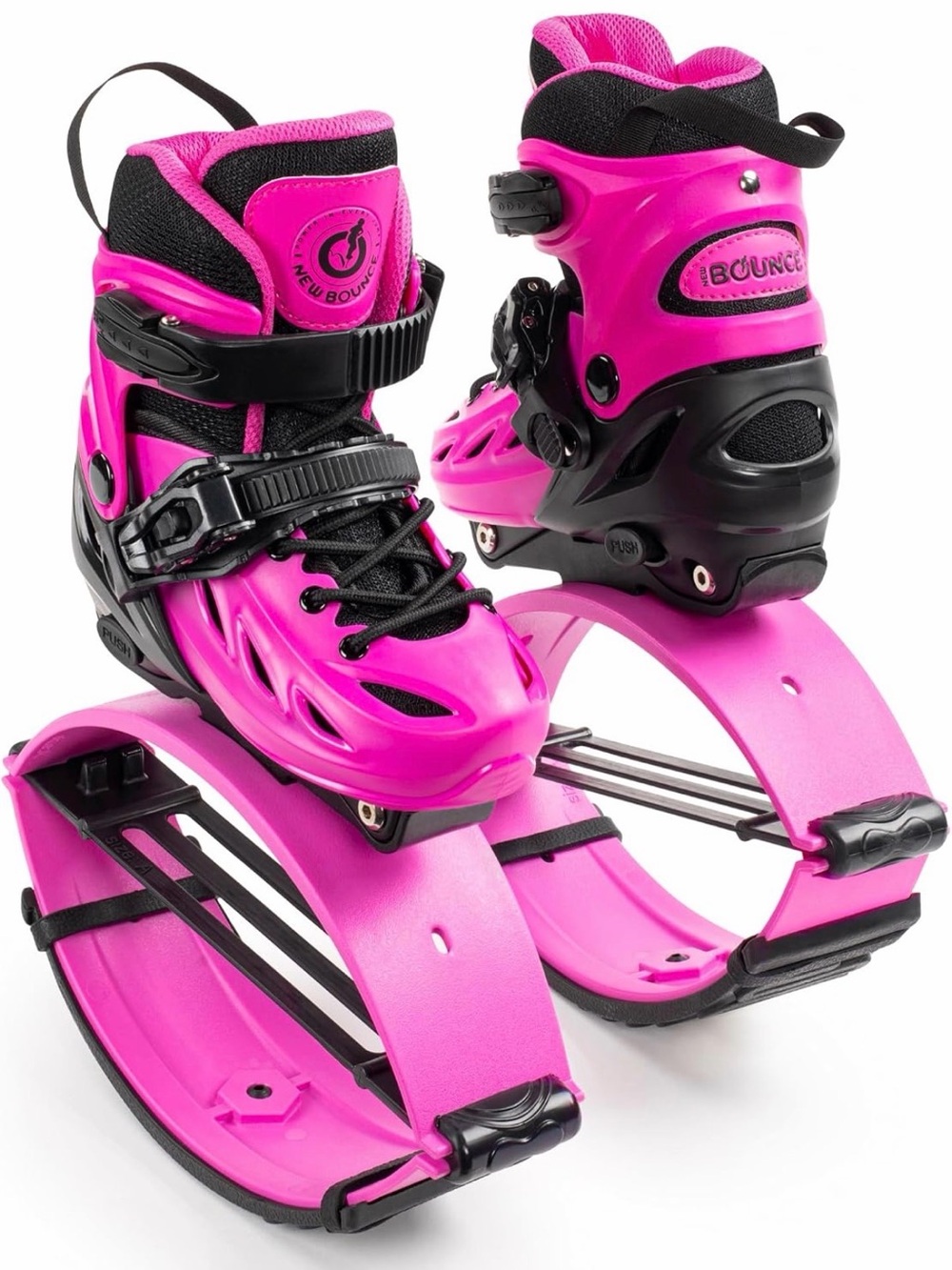 Pink New Bounce Jumping Shoes for Kids - Premium Moon Boots - Durable Kangaroo